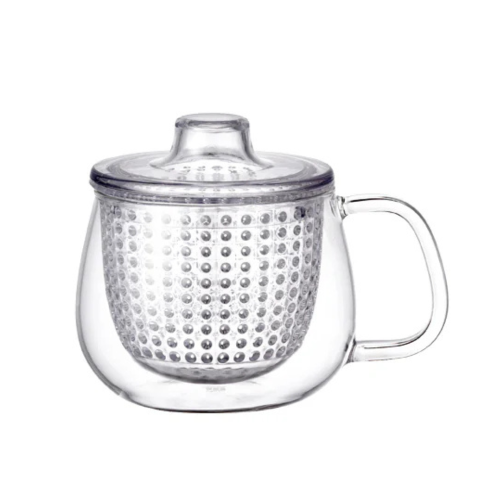 kinto, cana unitea cu infuzor si capac transparent, 350ml