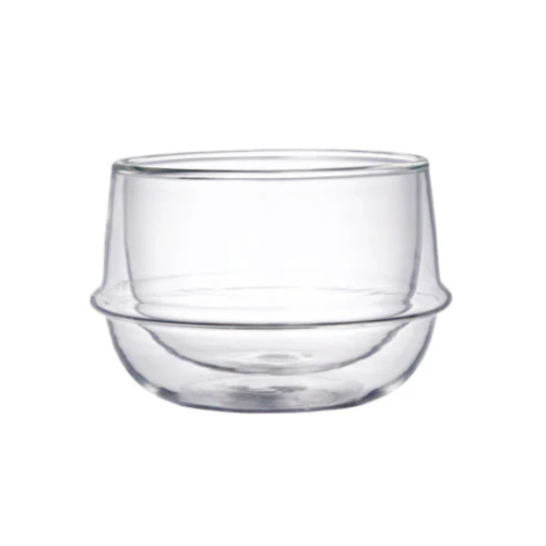 kinto, kronos, ceasca transparenta cu pereti dubli, 200ml