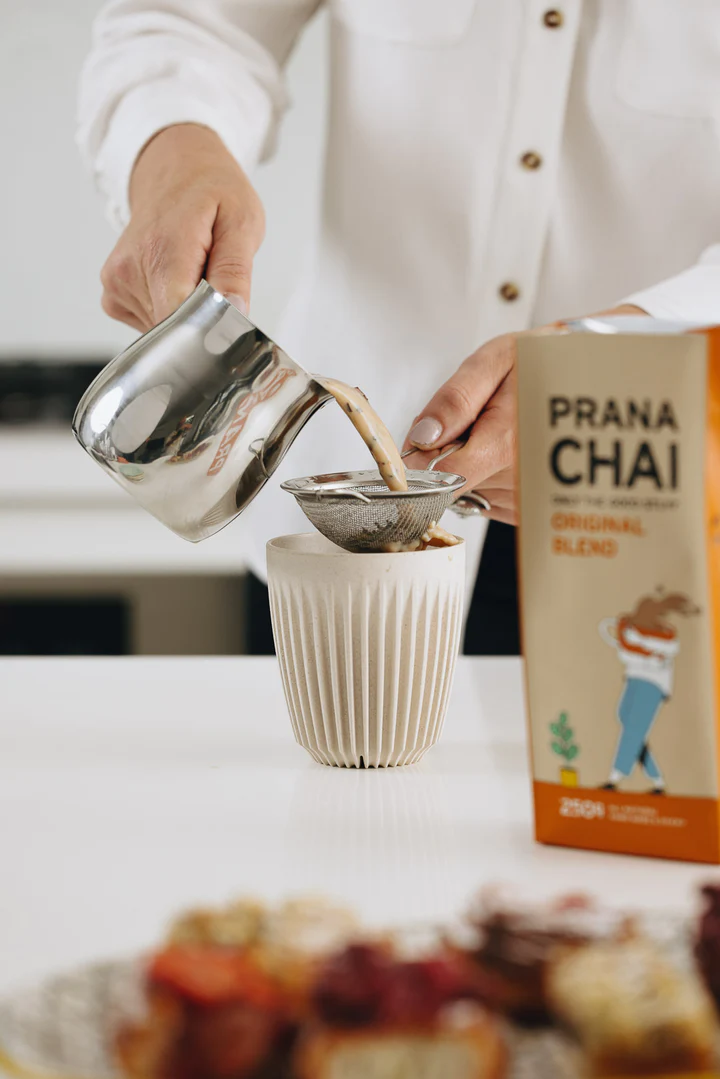 prana chai, masala chai decaf blend, 250g - imagine 10
