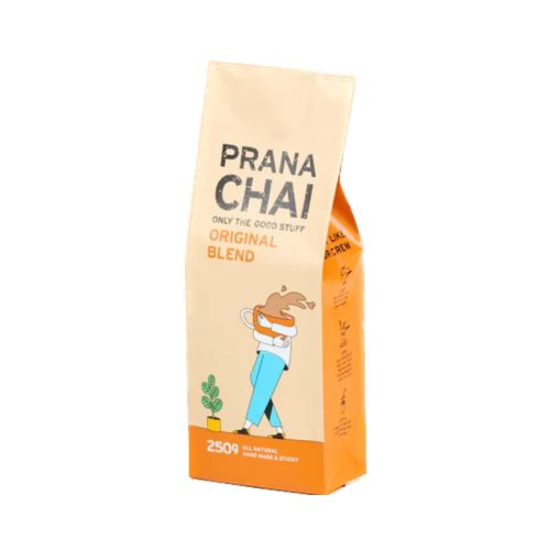 prana chai, masala chai original blend, 250g