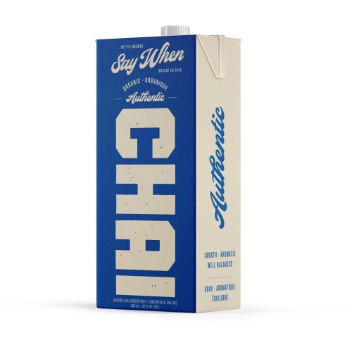 say when, concetrat de masala chai, authentic, bio, 950ml
