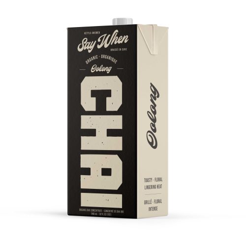 say when, concentrat de masala chai, oolong, bio, 950ml