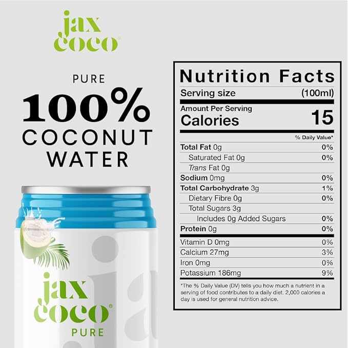 jax coco, apa de cocos, 330ml - imagine 3