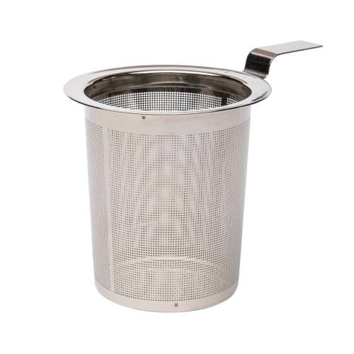 infuzor pentru ceai din inox, cu maner, diametru 70mm